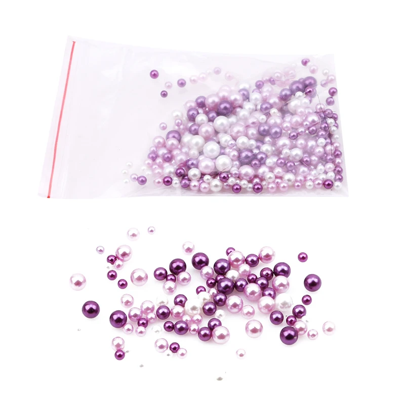 1 упаковка миниатюрные бусины из искусственного жемчуга украшение для поделок