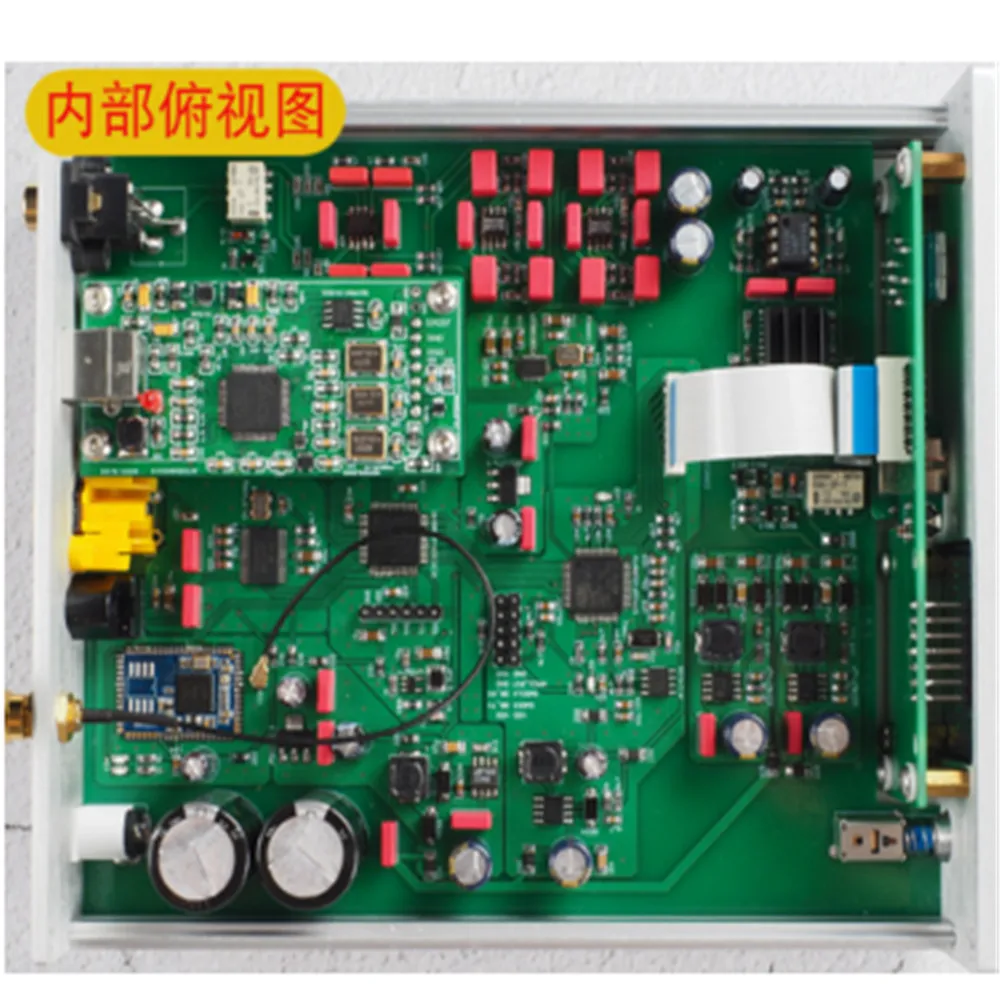 Новый декодер SU5 ES9038Q2M чип XMOS U208 USB многофункциональный Bluetooth 5 0 TPA6120 наушники с