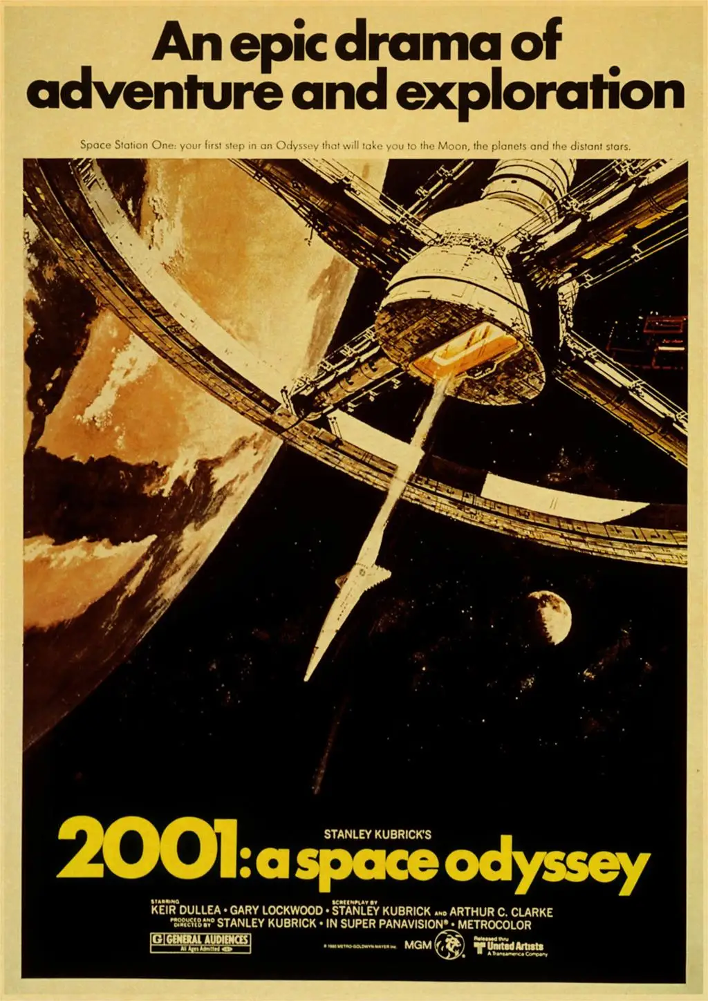 E048 Kubrick фильм плакат декоративной живописи 2001 космическая Одиссея/заводной оранжевый/Лолита домашний Декор стены - Цвет: E048
