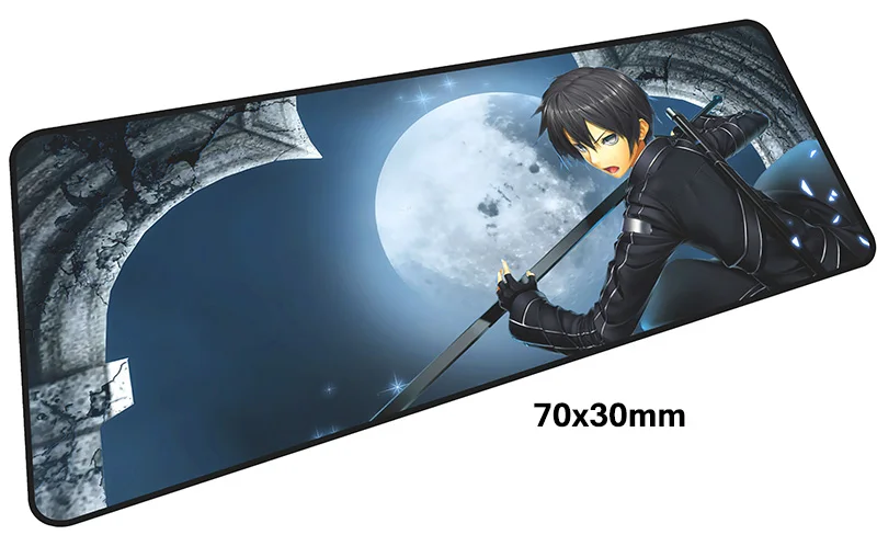 Size 700x300X2MM Sword Art Online коврик для мыши геймер 700x300 мм notbook коврик для мыши большой игровой коврик для мыши kiito Большой Коврик Для Мыши Компьютерный стол padmouse - Цвет: Size 700x300X2MM