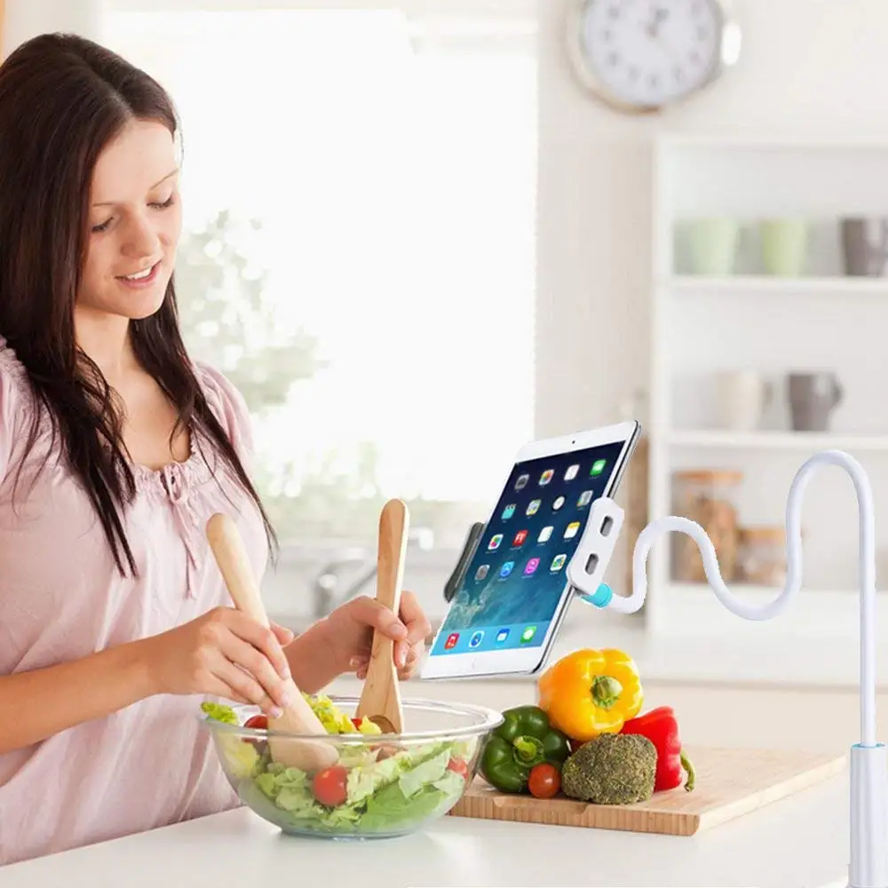 Ascromy гусиная шея держатель для планшета регулируемое крепление iPad Pro 10 5 mini Air