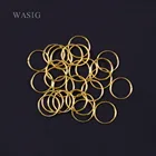 Зажим для волос, золотистыйсеребристый, с внутренним отверстием около 10 мм, 100 шт.лот