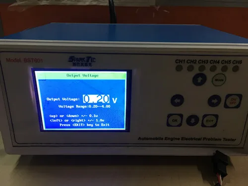 BST601-12 V напряжение автомобильного двигателя электрической проблемы тестер(тестовые датчики, провода, ЭБУ, топливные форсунки, насос, компоненты