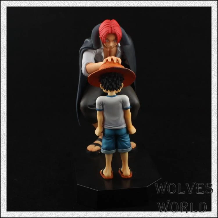 1 шт. 18 см аниме цельная Обезьяна D luffy Shanks ПВХ экшн-фигурка Коллекционная модель