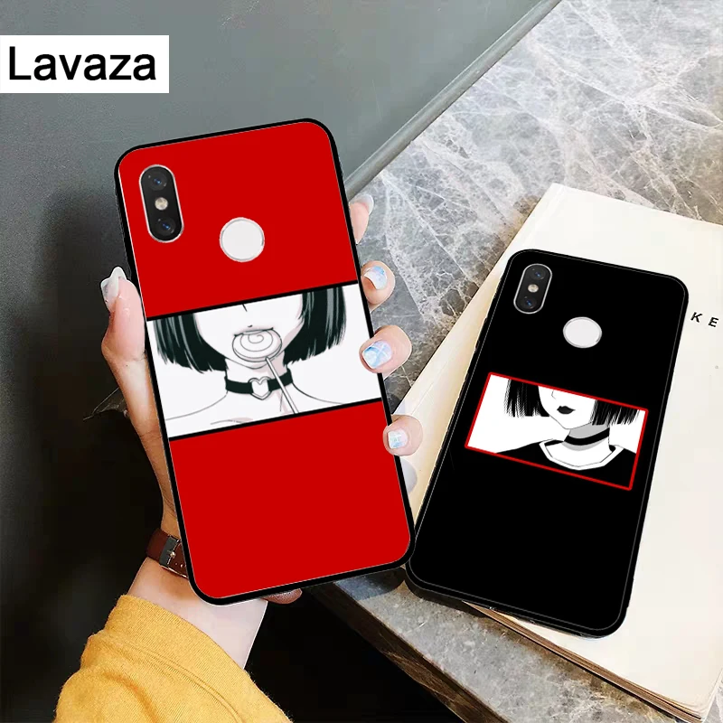 Силиконовый чехол Lavaza с красивыми мультяшными глазами для Xiaomi Redmi 4A 4X 5 5A 6 6A 7 7A 8 8A