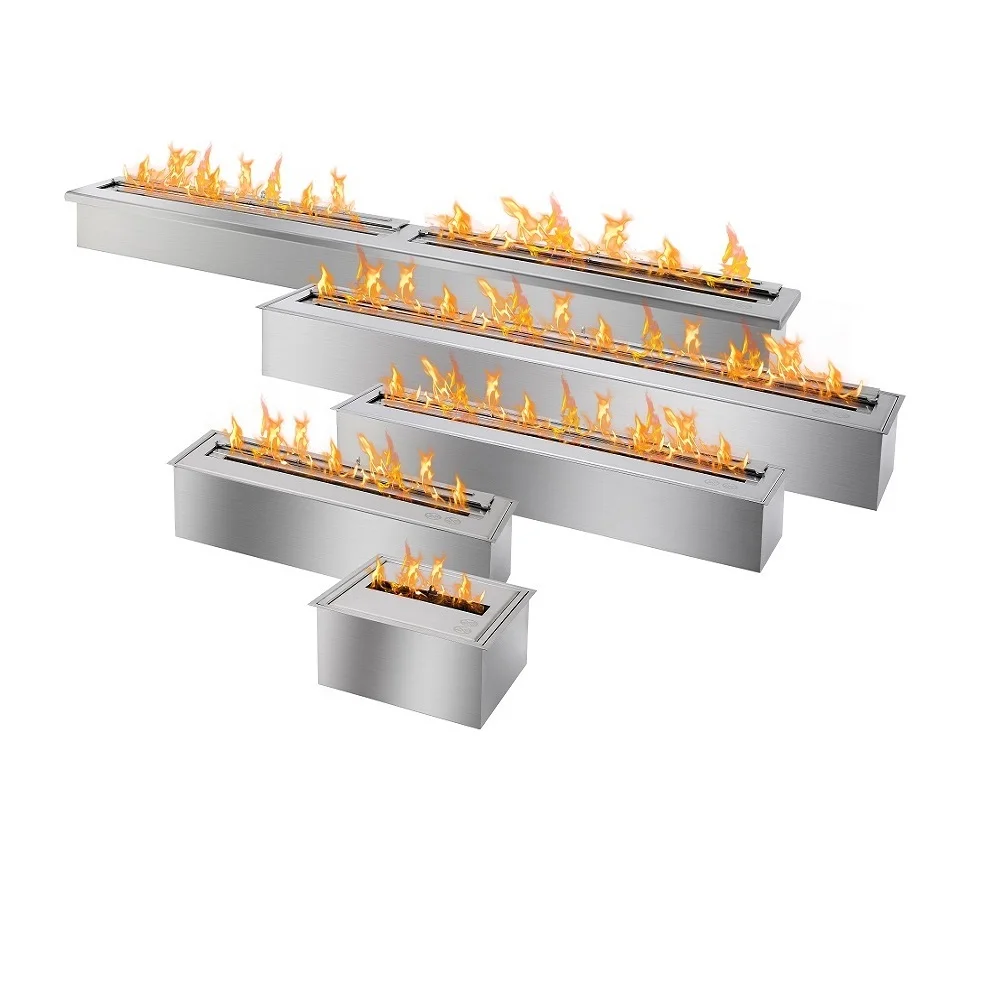 

Inno living fire 48 inch ethanol fireplace bio fuel burner insert