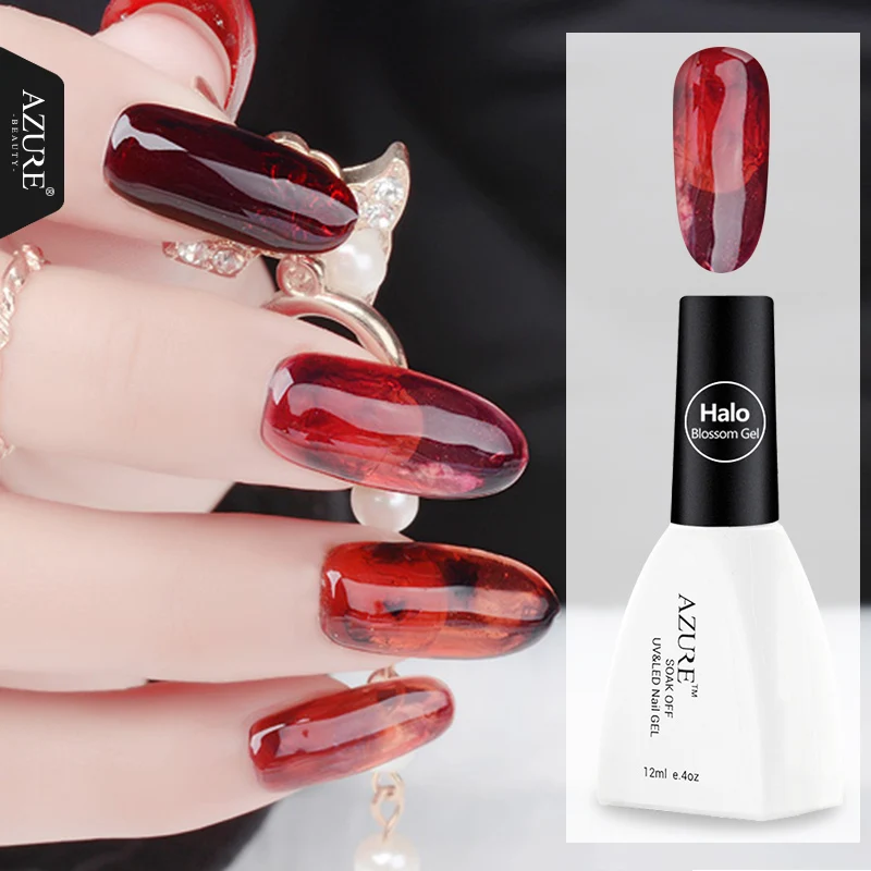 Azure beauty Blossom УФ-гель для ногтей впитывающийся сделай сам для рисования цветов Гель-лак для ногтей Полупостоянный светодиодный Гель-лак для ногтей