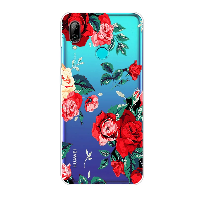 Мягкий мультяшный чехол для Huawei P Smart 2019 силиконовый задняя крышка телефона Smart2019
