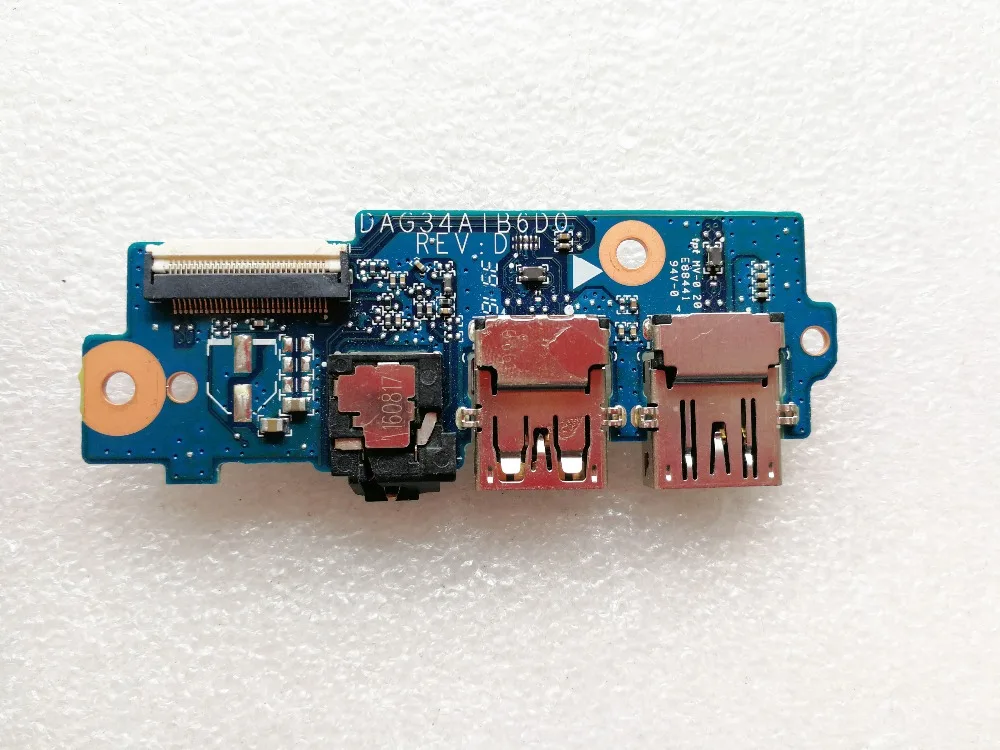 Оригинал для hp PAVILION 15 AU AU030WM au010wm AU078sa DAG34ATB6D0 usb аудио Плата|Звуковые карты| |