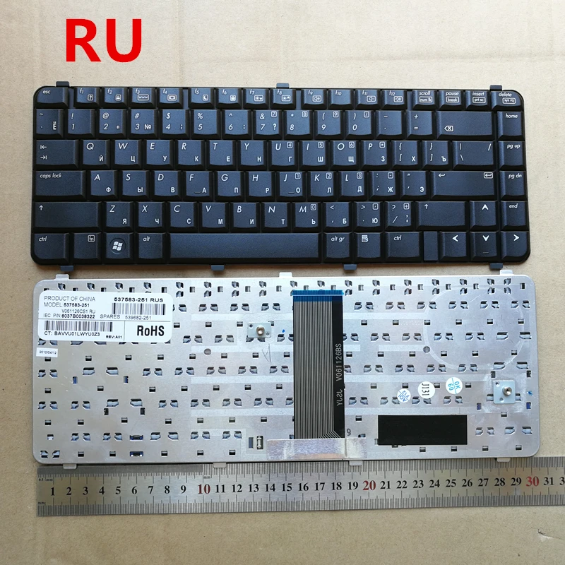 Русская новая клавиатура для ноутбука HP Compaq 511 515 516 610 615 CQ510 CQ511 CQ610 RU черный|keyboard for