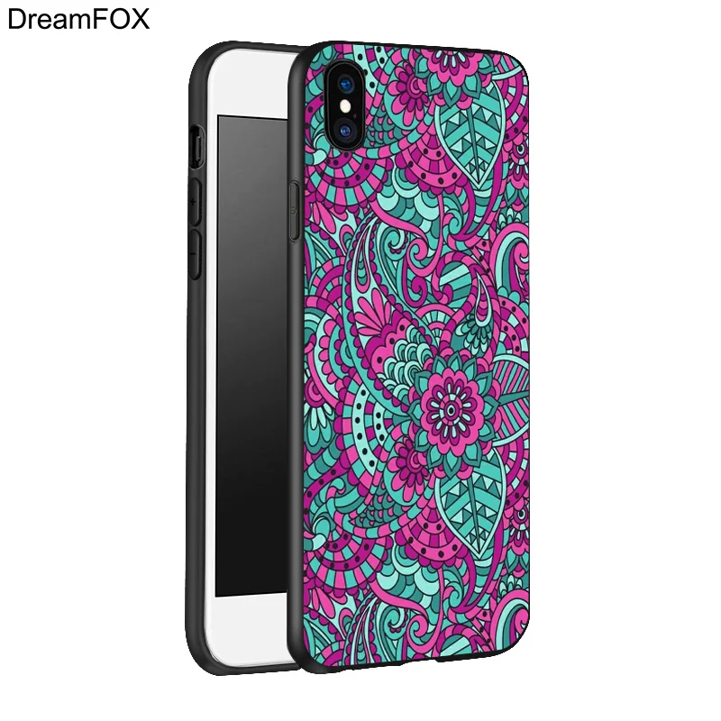 DREAMFOX K188 нефритовый пятнистый Черный Мягкий ТПУ силиконовый чехол для Apple iPhone 11 Pro