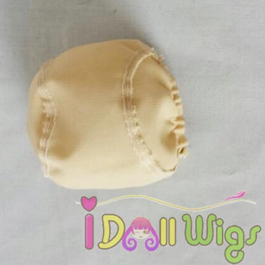 

Natural Color Elastic Doll Wig Cap for 12" Baby Dolls with 25cm Head Circumference