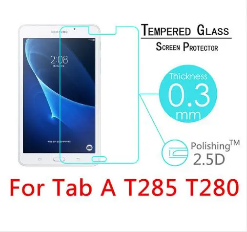 9H Tempered Glass Screen Protector For Samsung Galaxy Tab A 7.0 (2016) LTE T285 T280 tablet Film | Компьютеры и офис