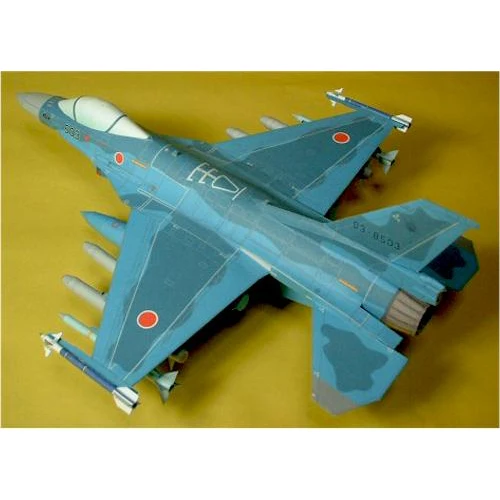 1:50 3D японский F-2A истребитель самолет Бумажная модель собрать ручная работа