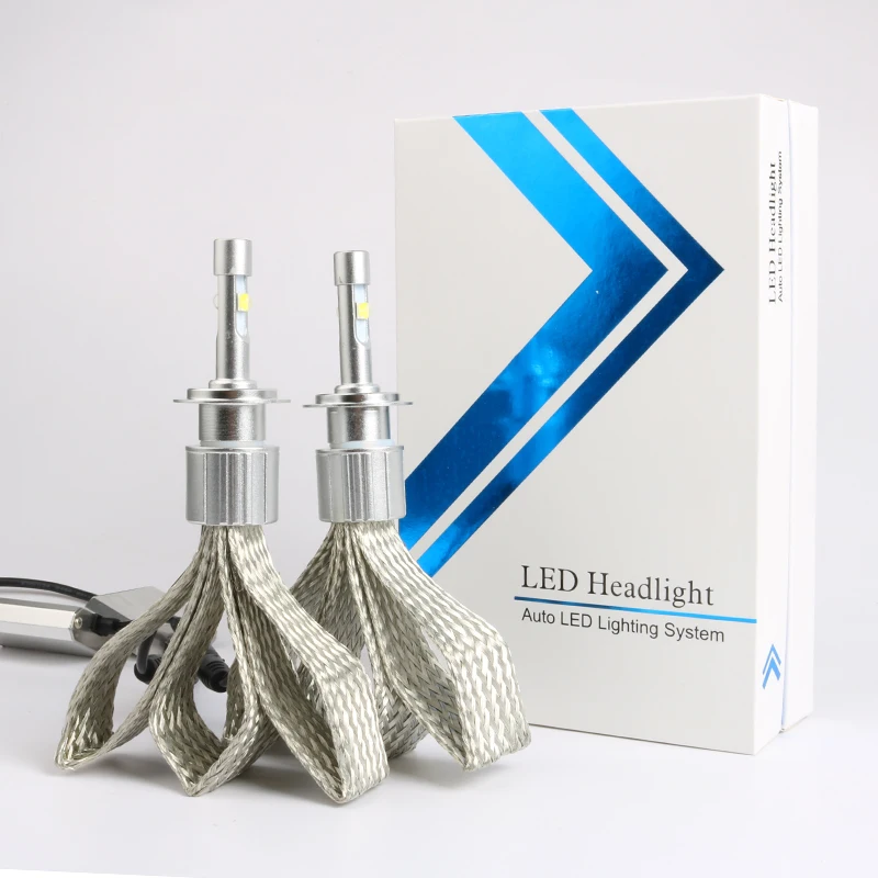 Xenplus H7 Автомобильный светодиодный светильник h4 h8 h11 D2S hb3 hb4 h13 H27 H1 H3 9006 9007 880 9012 для