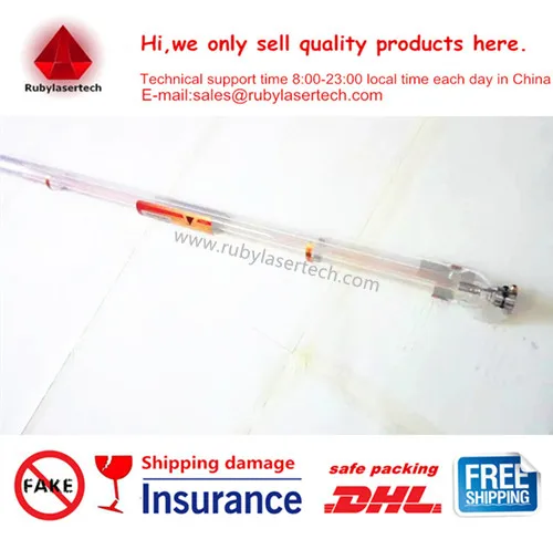 Wholesale 80-90W CO2 laser tube 1400mm length 60mm diameter service time 2500-3000hours 3 months guarantee for engraving | Инструменты