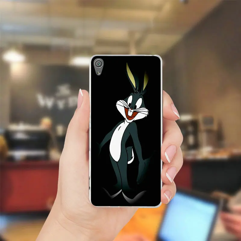 Кролик Банни Tunes Мягкие силиконовый чехол для мобильного телефона Чехлы sony Xperia Z Z1
