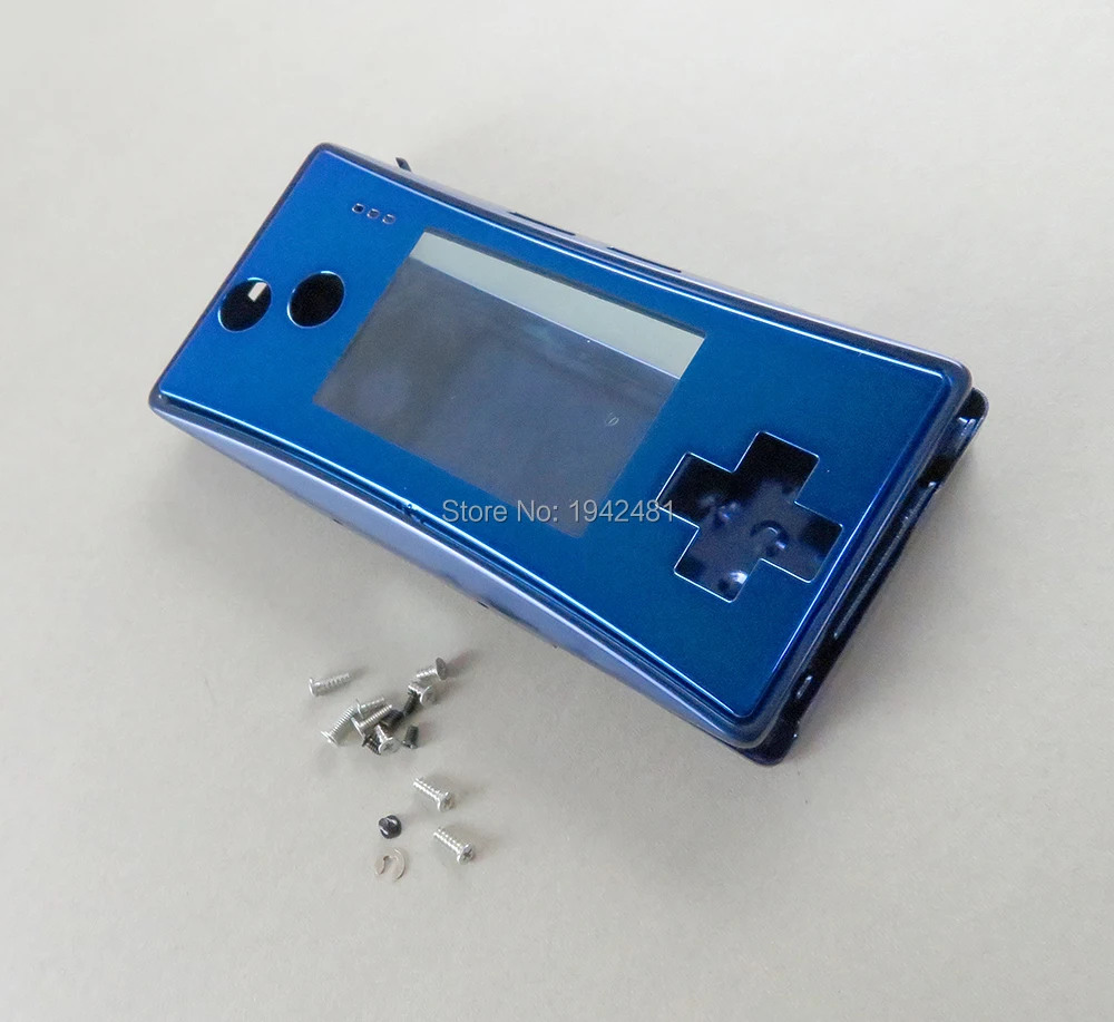 1 шт. сменный корпус чехол для GameBoy Micro GBM Лицевая панель 5 цветов оболочка винт