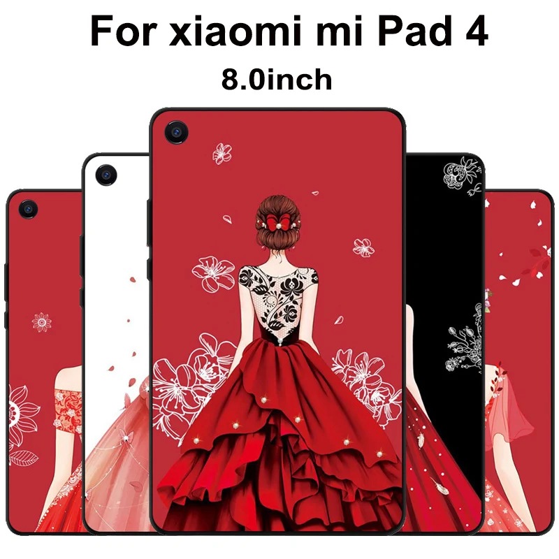 8 0 &quotдля xiaomi mi Pad 4 чехол для девочек Стильный Pad4 телефона miPad4 оболочка miPad