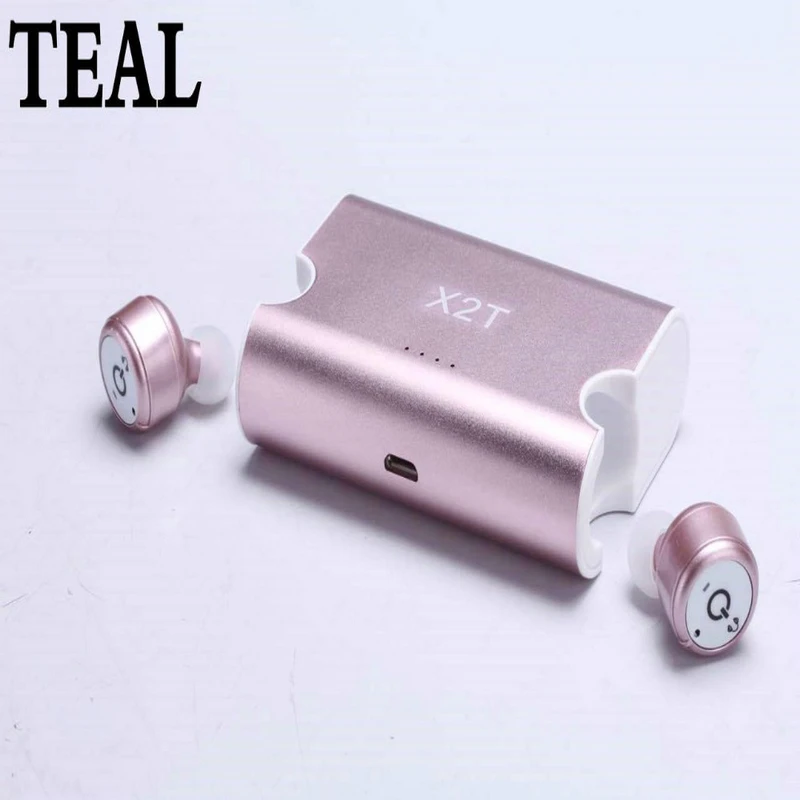 Миниатюрные беспроводные наушники TEAL X2T с шумоподавлением Bluetooth гарнитура