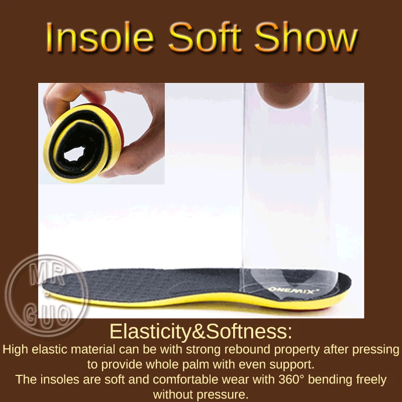 Мужские кроссовки ONEMIX черные для бега на воздушной подушке Прогулочные 8 - купить