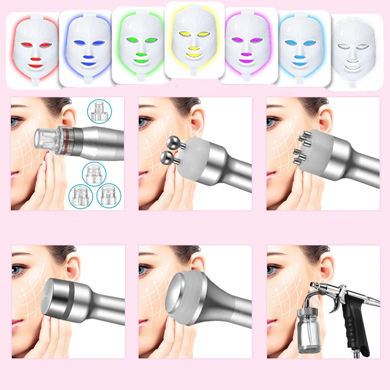 Hydrafacial Water Hydro Microdermabrasion аппарат для очистки кожи лица ультразвуковой омоложения