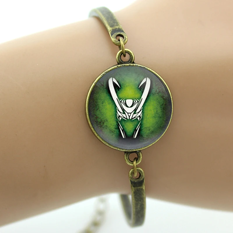 Винтажный Браслет бренда TAFREE Loki God of Mischief аксессуары для платья модные Поклонники