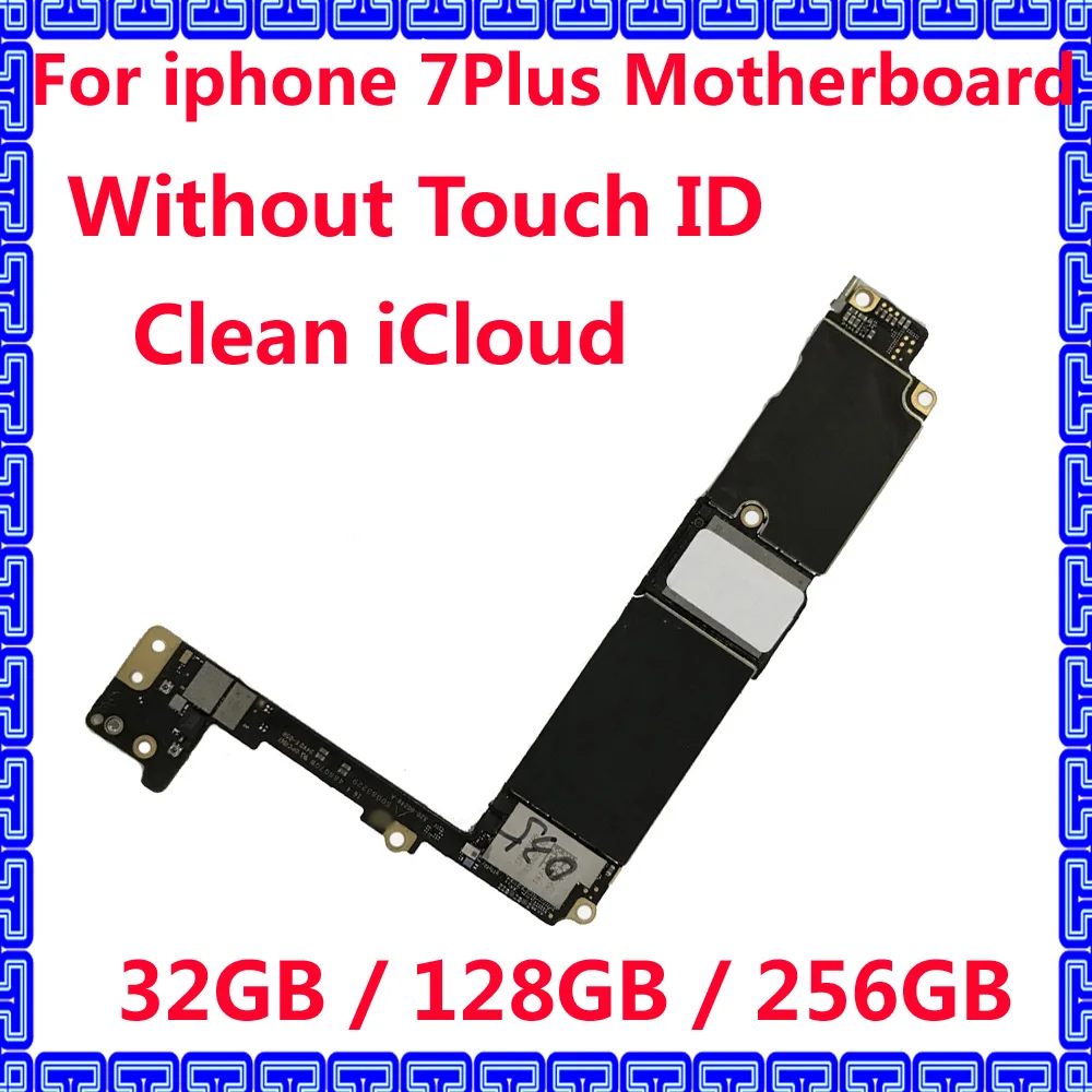 Материнская плата для iphone 7 Plus 32 ГБ 128 256 чистая iCloud | Мобильные телефоны и