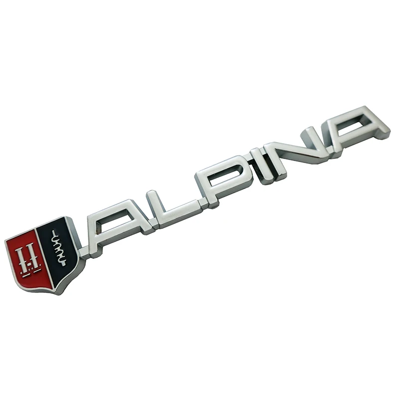 1 шт. 3D металлический ALPINA авто Стайлинг багажник автомобиля задний тормоз