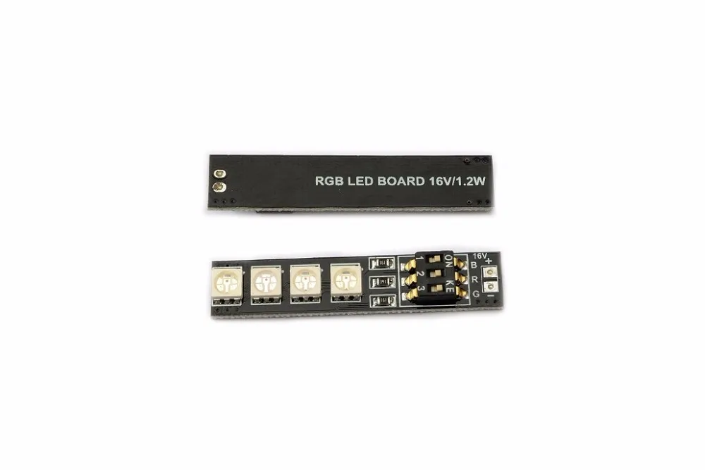 Светодиодный светильник Matek RGB 5050 1 шт. 7 цветов 16 В lipo с DIP переключателем для FPV