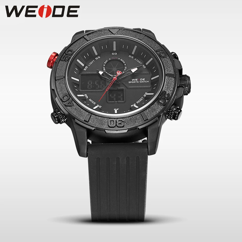WEIDE оригинальные брендовые Роскошные модные повседневные силиконовые часы