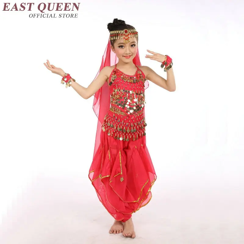 Костюм для танца живота девочек набор костюма детей детские костюмы Болливуда