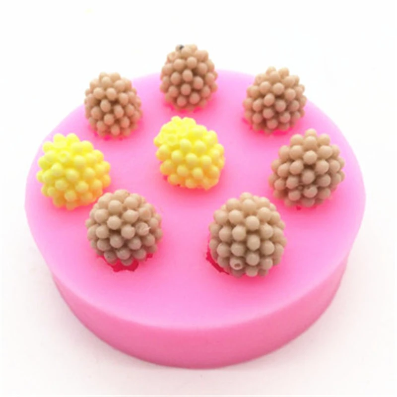 Поставка силиконовые формы 3D небольшой Raspberry Форма помадка шоколадная форма для