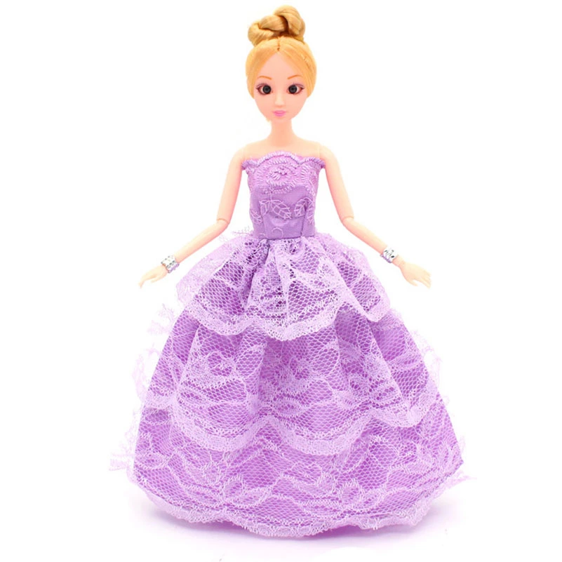 5 pcs Doll Dress Set Princess Clothes Accessories for Dolls Wedding Toys girls Poppenkleding 30cm | Игрушки и хобби