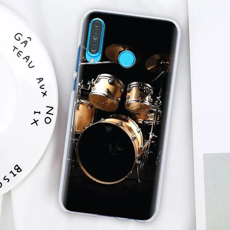 Гитары amp marshall футляр для телефона для huawei P30 Pro P10 P20 P30 Lite P8 P9 Lite P Smart плюс Чехол