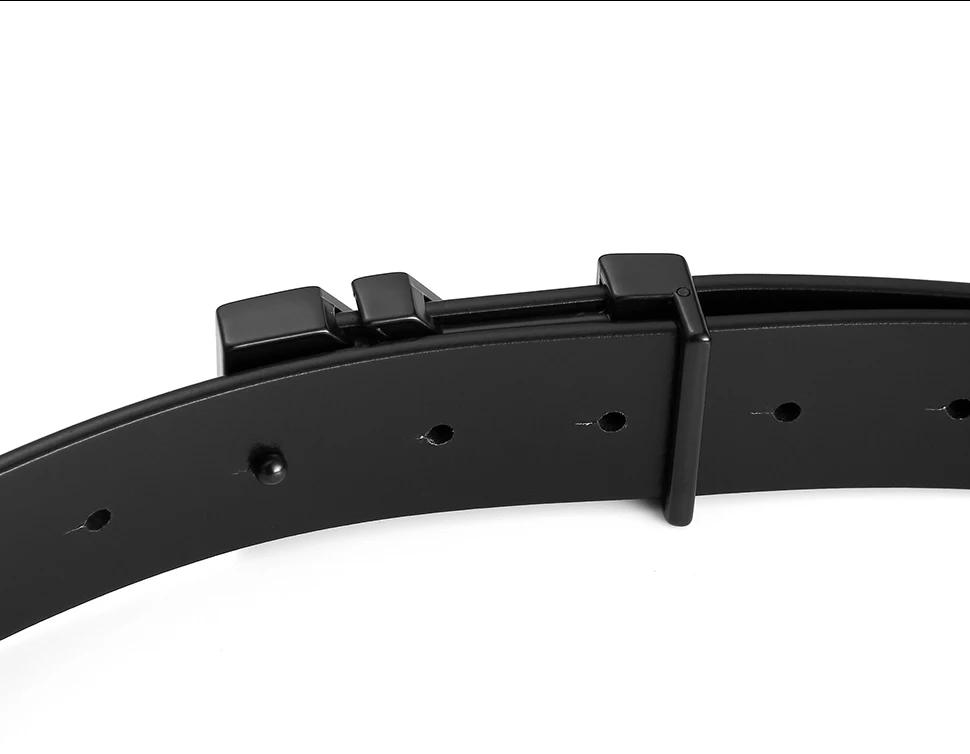 BIGDEAL fashion cow genuine leather new men fashion vintage style male belts for men pin buckle 100-130cm waist size 30-42