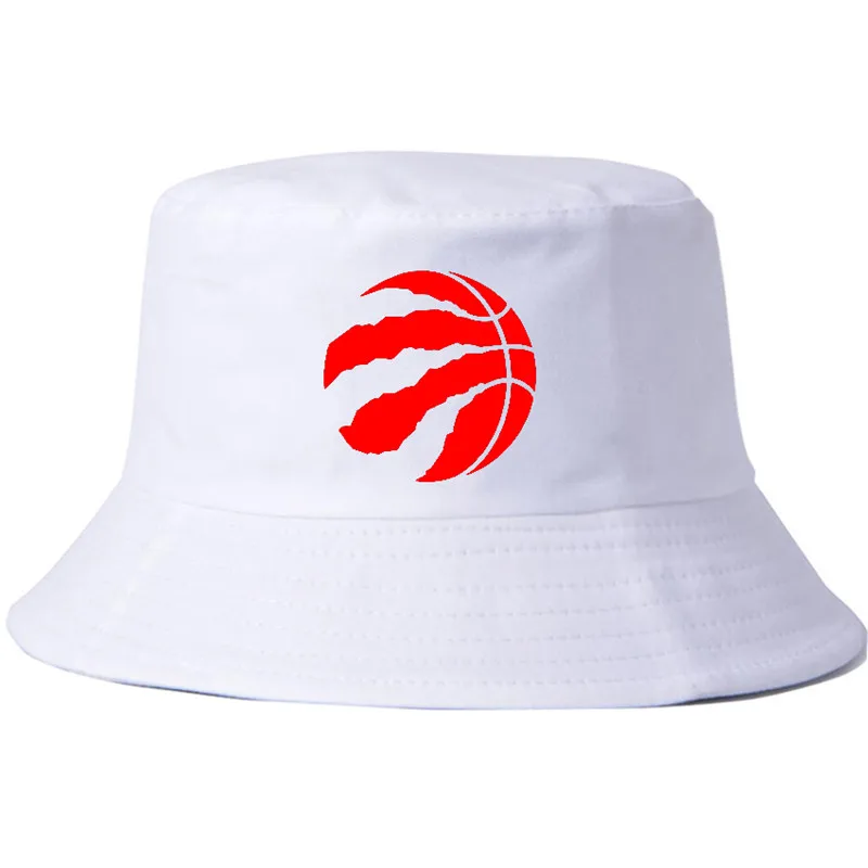 Женская и мужская Трикотажная шапка-ведро Raptors Панама с принтом плоский козырек