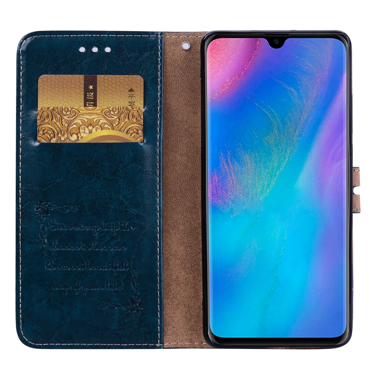 Для Huawei P30 Pro Lite чехол для телефона кошелек кожаный флип P30lite P30pro задняя крышка