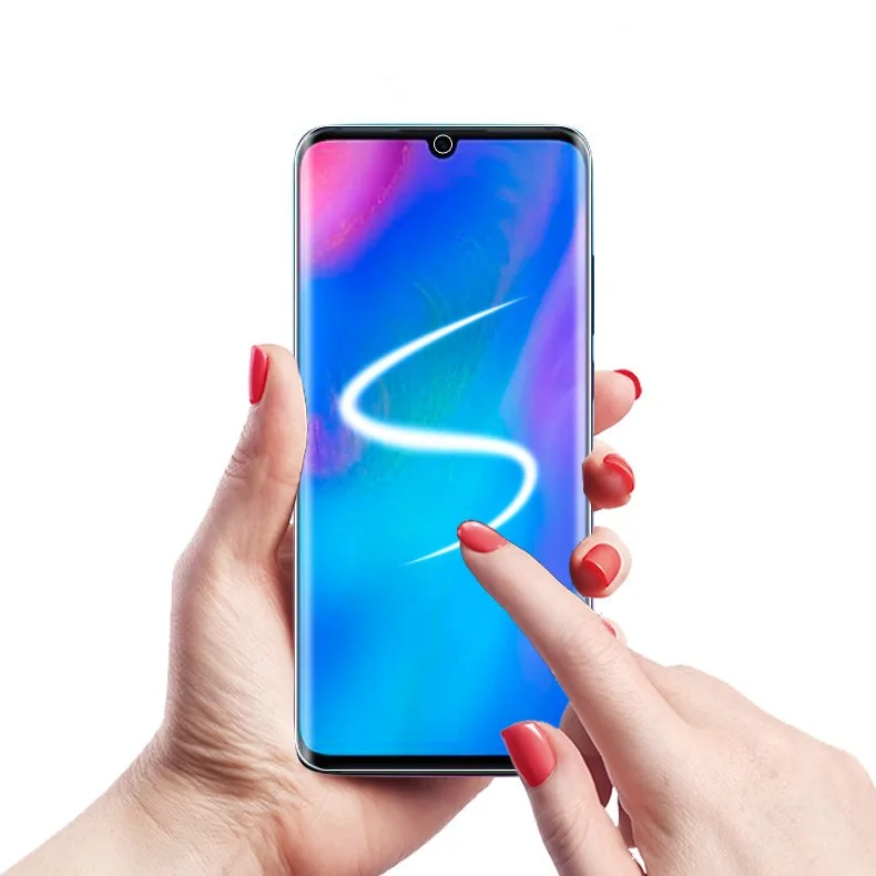 Мягкий ТПУ нано гидрогелевый защитный экран для Huawei P30 3D Cuvred полное покрытие P20 Mate