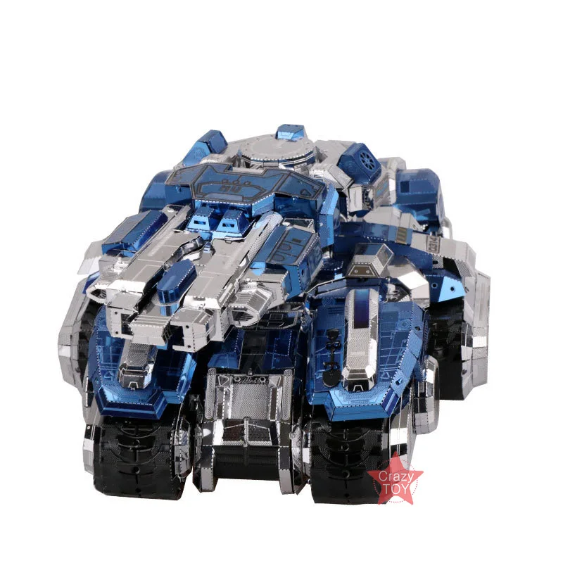 MU Стар Крафт 2 Terran осадного танка DIY 3D металлические головоломки собрать модель