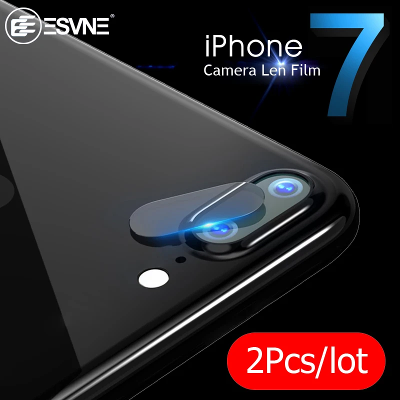 ESVNE 2 шт./лот HD Стекло для Apple iphone 7 задняя камера защитная пленка экрана закаленное