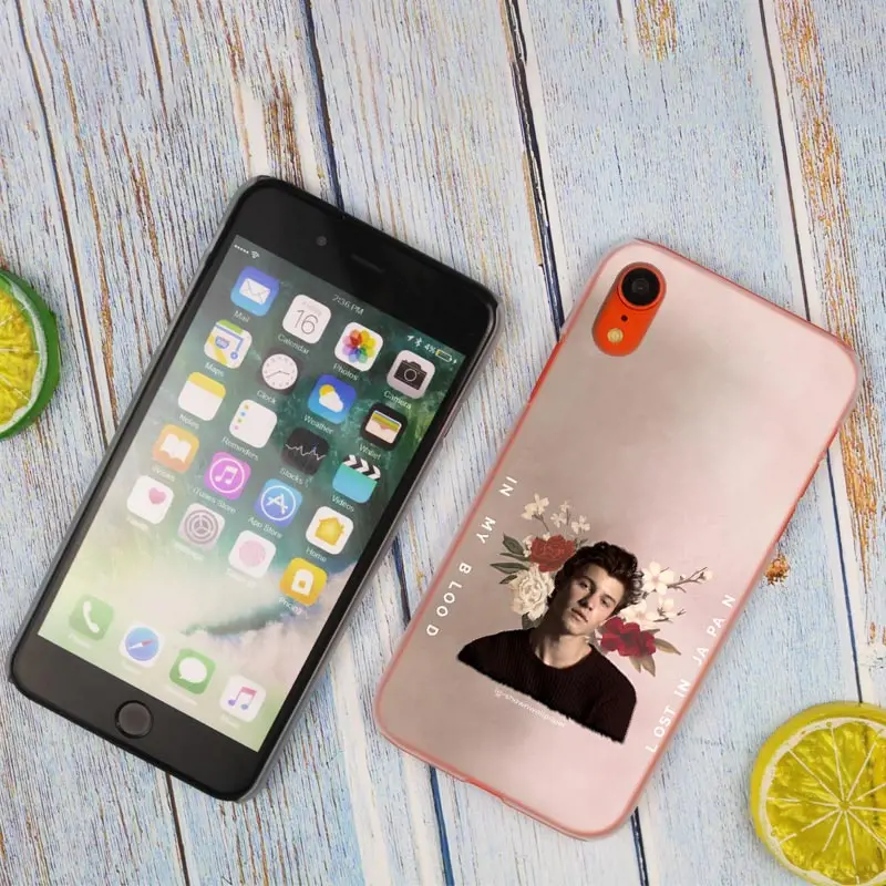 Binful Shawn Mendes 98 Горячая Мода Прозрачный жесткий чехол для телефона с рисунком в виде