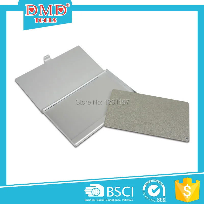 Mini DMD Outdoor Diamond Cardcase Style Knife Sharpener Sharpening Plate Pocket Tools Free Shipping | Дом и сад