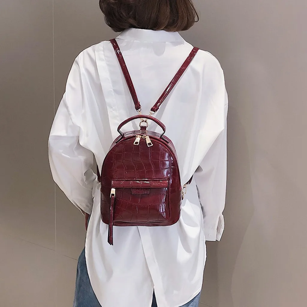 Для женщин Дамская мода раза студент Crossbody сумка мессенджер Сумочка с короткими ручками через плечо сумки