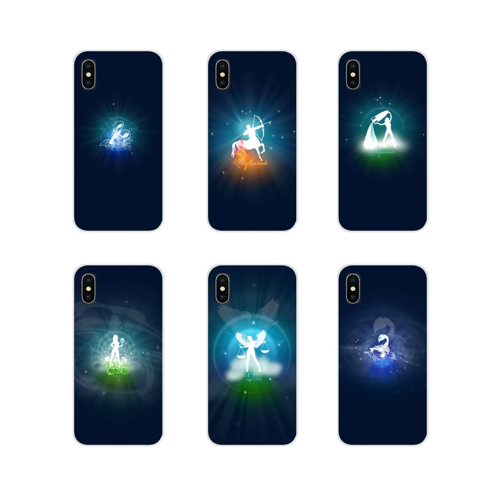 Дизайн знаков зодиака для Apple iPhone X XR XS MAX 4 4S 5 5S 5C SE 6 6S 7 8 Plus ipod touch Аксессуары чехлы
