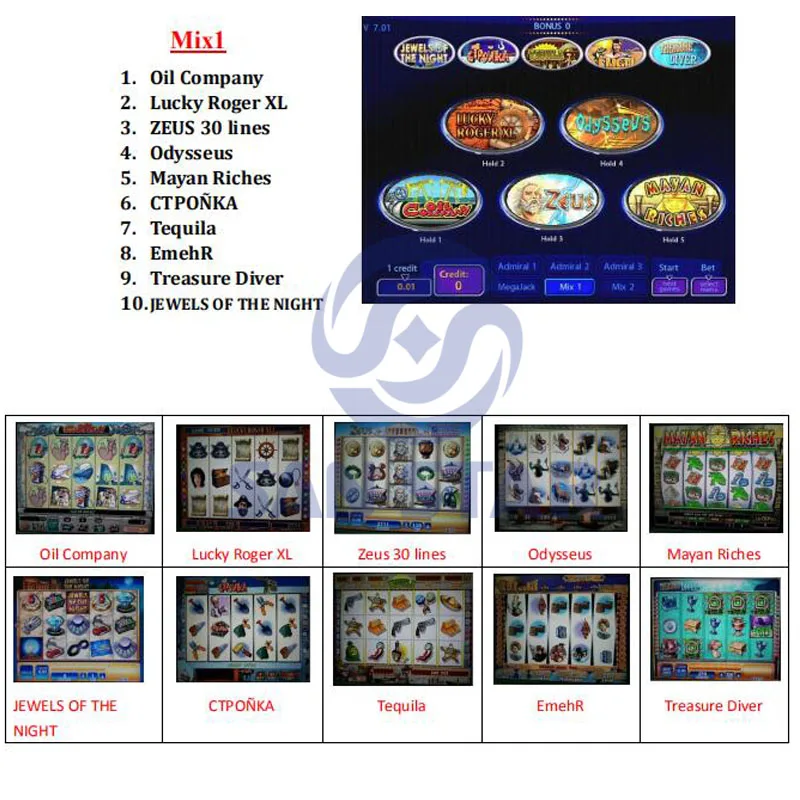 Казино мульти игра 60 в 1 для азартных игр машина казино игры Pcb