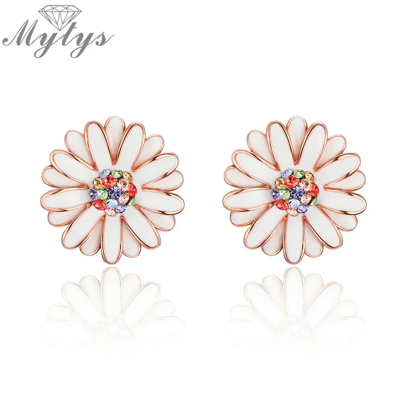 Mytys новые элегантные серьги в виде цветка модные ювелирные изделия австралийские