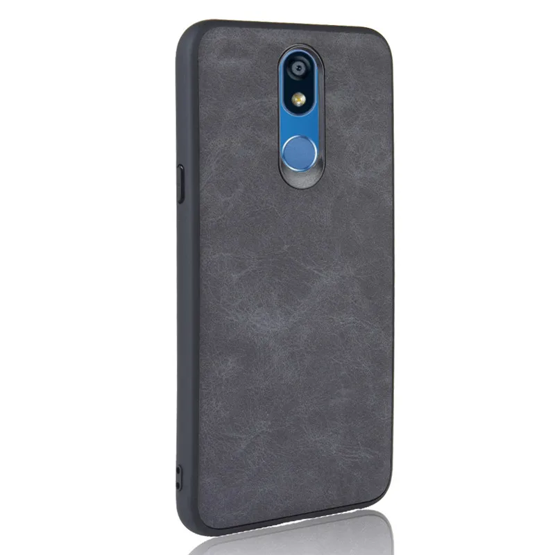 Для LG K40 5 7 дюймов Чехол жесткий ТПУ ПУ Кожаный противоударный чехол для телефона K