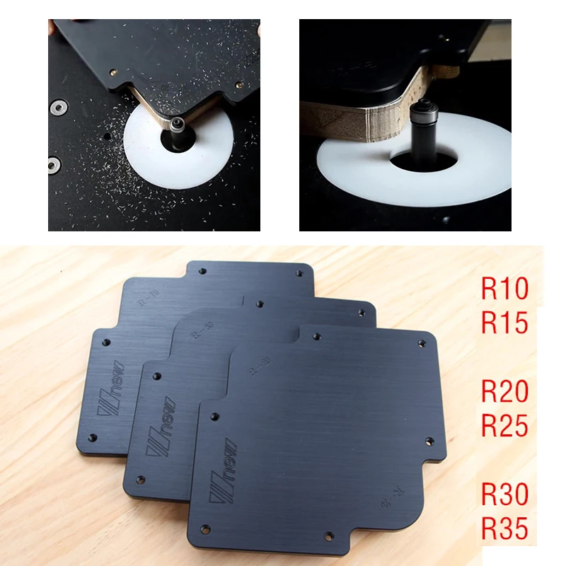 3 шт. Новый R круглый радиус радиуса шаблон бакелитовая пластина роутер шаблоны