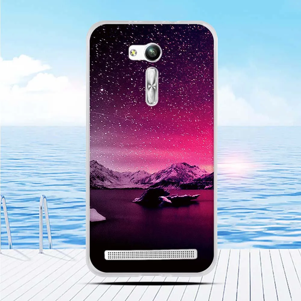 Чехол для Asus Zenfone Go ZB552KL мультяшный 3D рельефный чехол с цветочным принтом задняя